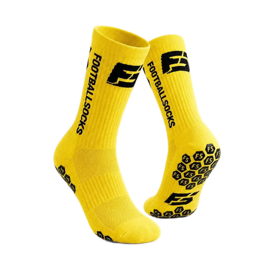 Footballsocks Grip-Socken Gelb