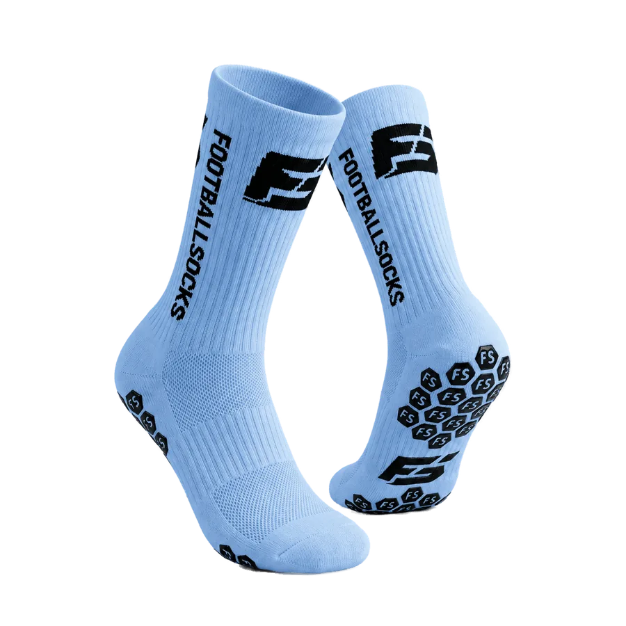 Footballsocks Grip-Socken Hellblau