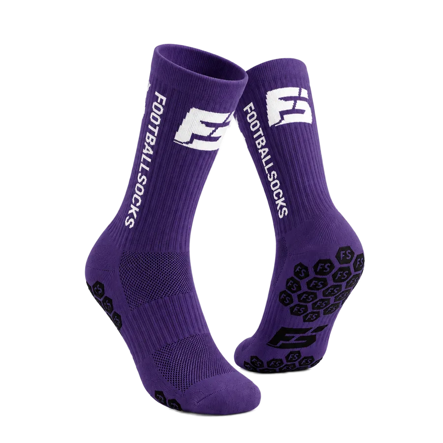 Footballsocks Grip-Socken Lila