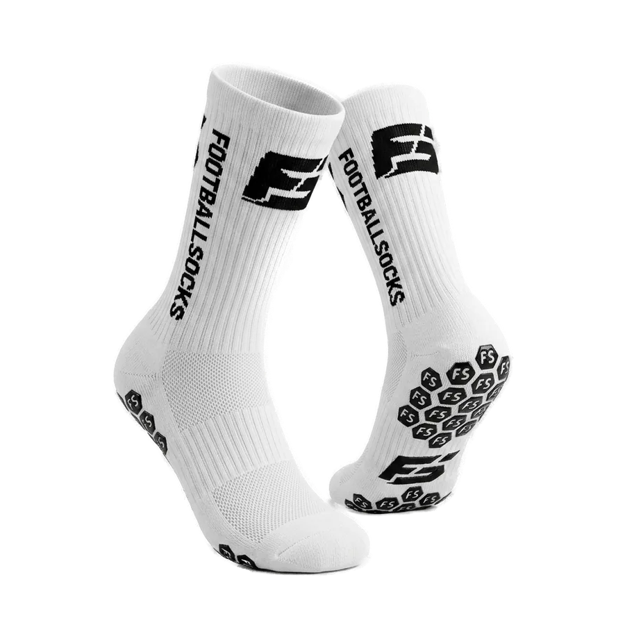 Footballsocks Grip-Socken Weiß