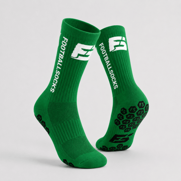 Premium Footballsocks (Grün) Größe 38-46