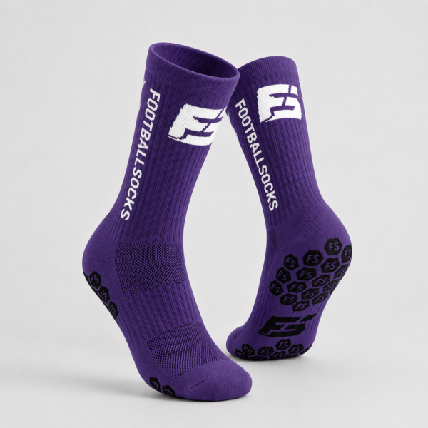 Premium Footballsocks (Lila) Größe 38-46