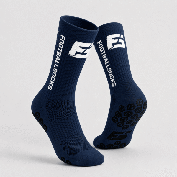 Premium Footballsocks (Navyblau) Größe 38-46