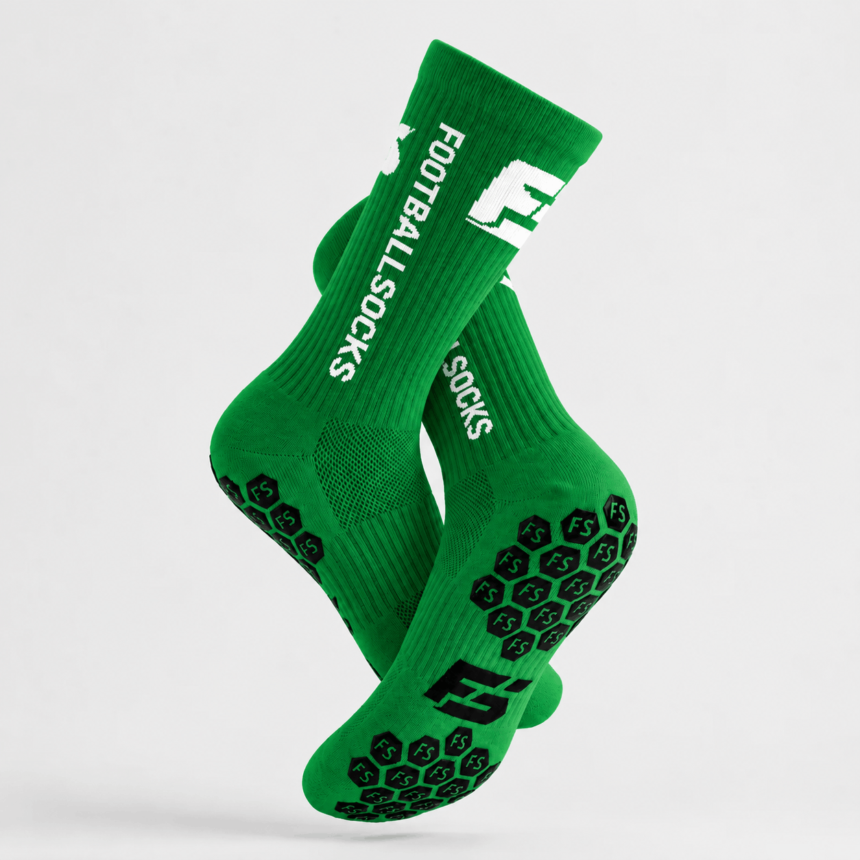 Premium Footballsocks (Grün) Größe 38-46 – Bild 2